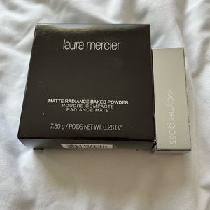 COPY - Laura Mercier baked powder and Wayne Goss lipstick